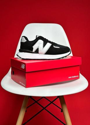 📌 удобные new balance running black white кроссовки черные белые темно серые свет серые пена7 фото