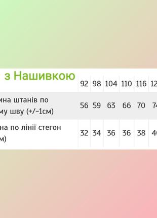 Штаны спортивные, двунитка, салатовые с нашивкой единорог, 92см, 2года4 фото