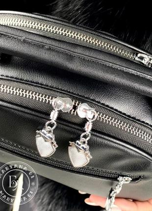 Стильна жіноча сумка пандора / black4 фото