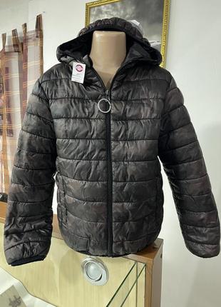 Курточка для девочки хаки на 8-10 лет на весну