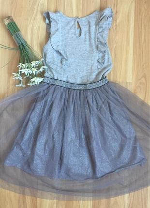 Фирменное нарядное платье nutmeg девочке 5-6 лет состояние отличное2 фото