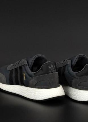 Мужские кроссовки email adidas iniki grey black 42-43-445 фото