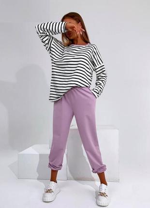 Прогулянковий костюм лаванда 42-48