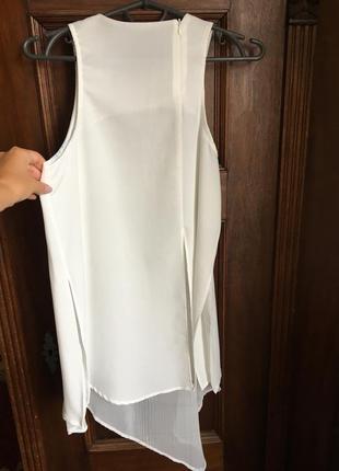 Оригинальная ассиметричная летняя блуза zara2 фото