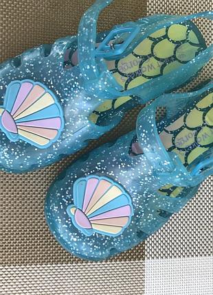 Мильнички, сандалі george 9/27 р. стелька 16 см