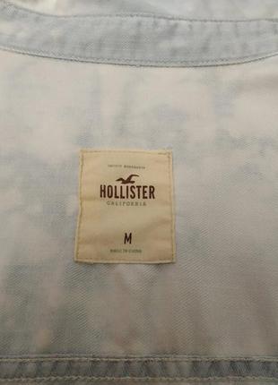 Фирменная джинсовая рубашка hollister2 фото