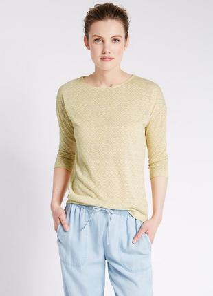 Футболка m&s collection geometric print t-shirt