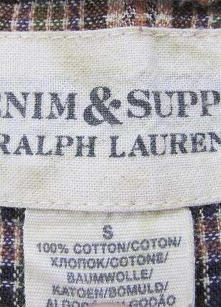 Ralph lauren рубашка оригинал (s) сост.идеал3 фото