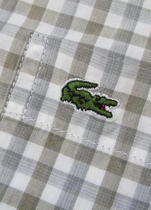 Lacoste рубашка оригинал (l) сост.идеал3 фото