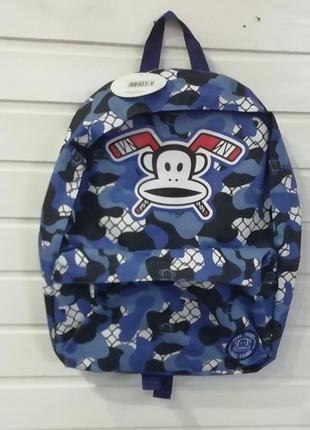 Рюкзак школьный для мальчика от бренда paul frank + пенал в подарок