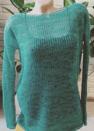 Воздушный свитер оверсайз из итальянской пряжи1 фото