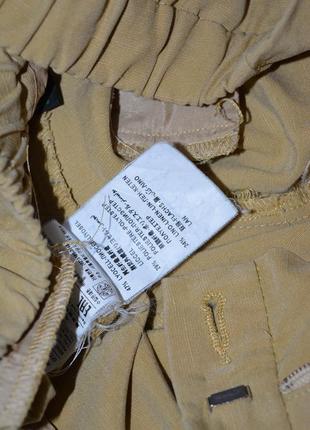Натуральні завужені брюки, ліоцелл, льон, united colours of benetton4 фото