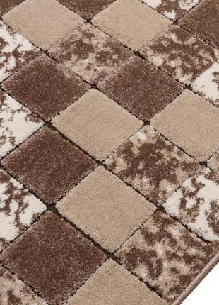 Ковровая дорожка karat fashion 32018/120 1.00 м бежевый коричневый