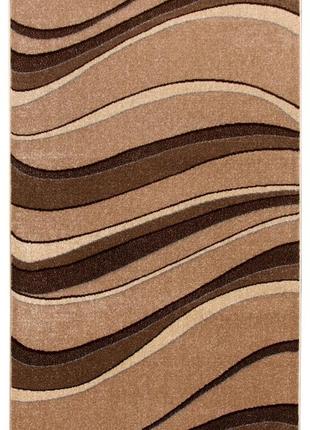 Килимова доріжка karat daffi 13001/120 1.20 м бежевий коричневий
