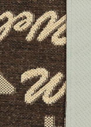 Коврик придверный karat flex 19504/91 50x80 см прямоугольный коричневый4 фото