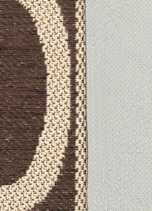 Коврик придверный karat flex 19503/91 50x80 см прямоугольный коричневый4 фото