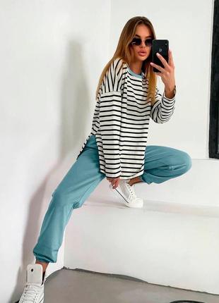 Прогулянковий костюм м'ята 42-48