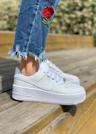 Nike air force 1 sage low ‘white’6 фото