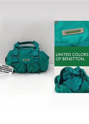 Benetton сумка тканевая с кошельком1 фото