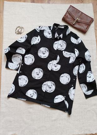 Крута сорочка з величезним горохом🍃🍃🍃