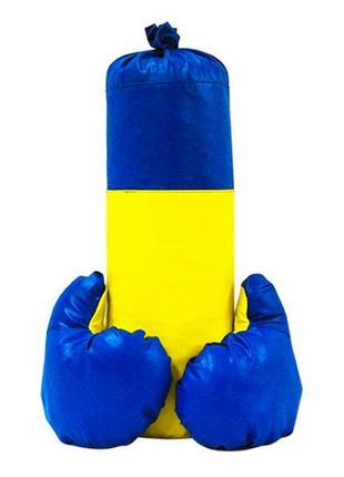 Боксерський набір strateg ukraine маленький висота 40 см діаметр 14 см (2014) melmil