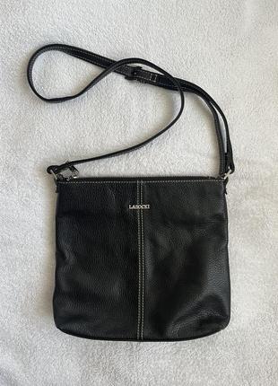 Lasocki сумка женская через плечо черная1 фото
