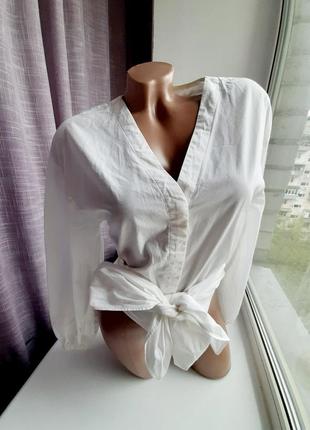 Блуза с объемными рукавами2 фото