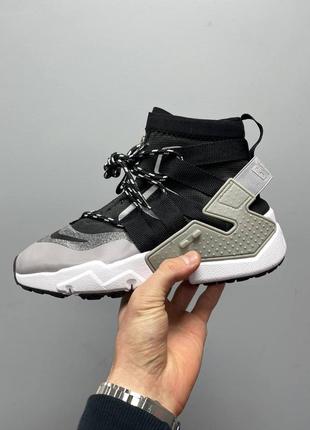 Кроссовки nike air huarache gripp ‘atmosphere grey black’ кроссовки7 фото