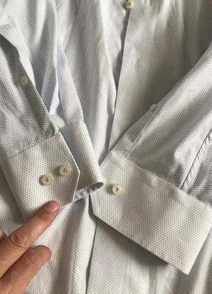Рубашка slim мужская стильная модная дорогой бренд eton размер 3910 фото