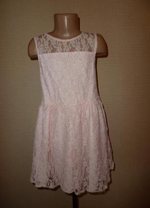 Нежное платье y.d.на 9-10 лет