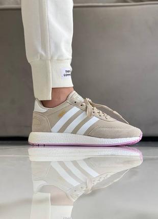 Женские кроссовки adidas iniki beige#адидас
