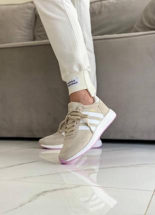 Женские кроссовки adidas iniki beige#адидас10 фото
