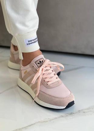 Женские кроссовки adidas iniki icey pink#адидас