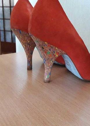 Туфли замша р.37-38