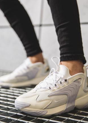 Кроссовки женские белые найк кросівки жіночі білі nike wmns zoom 2k white р.37,5🇺🇸🇮🇩