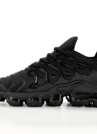 Мужские кроссовки nike vapormax black\ найк вапормакс черные1 фото