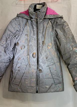 Куртка жилетка 42р 164 р светоотражающая1 фото