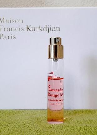Maison francis kurkdjian baccarat rouge 540 extrait💥оригінал мініатюра неповна 8 мл ціна за 1мл