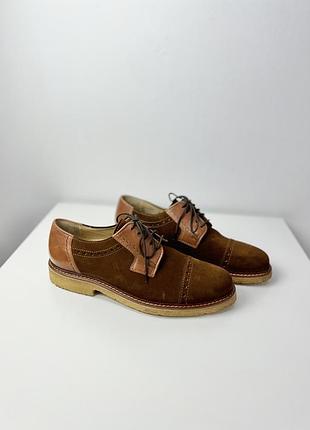 Туфлі apollo wertvolle handarbeit suede shoes