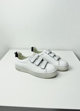 Кеди sandro paris leather shoes1 фото
