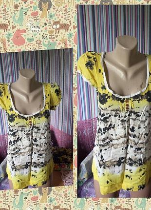 Принтовая рубашечька з натури.тканини