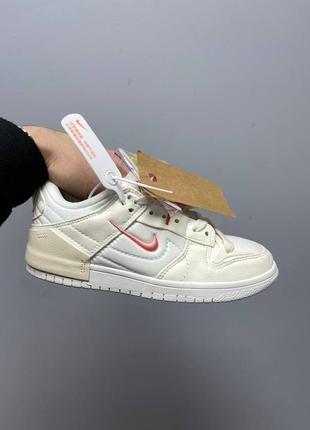 Кросівки nike dunk disrupt 2 pale ivory pink