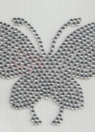 *(1)0181 термоналипка для одежды бабочка