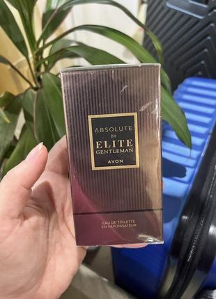 Туалетна вода absolute by elite gentleman avon для нього, 50мл.