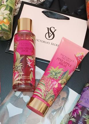 Новинка! парфумований спрей міст pineapple high ананас victoria's secret виктория сикрет вікторія сікрет оригінал4 фото