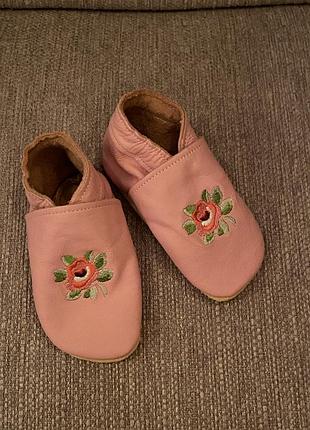 Кожаные пинетки для малышей, cath kids