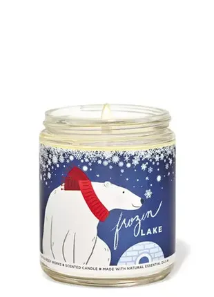 Ароматическая свеча frozen lake bath & body works