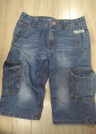 Джинсовые шорты, капри , рост 146