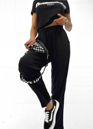 Стильні лляні штани 2