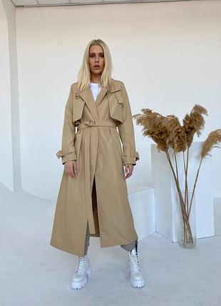 Стильный женский тренч